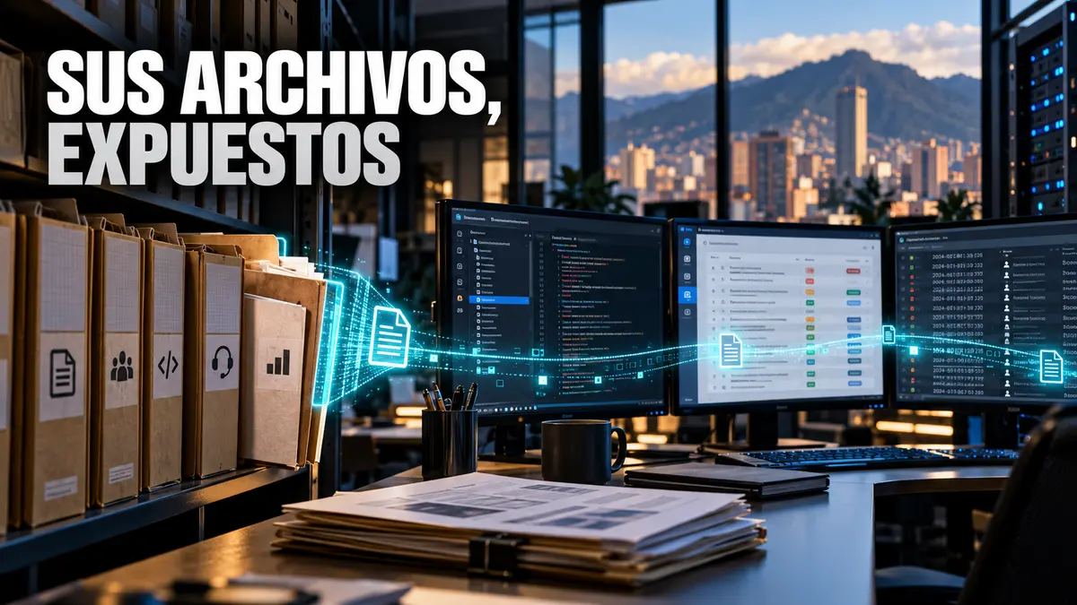 Portada editorial SUS ARCHIVOS, EXPUESTOS sobre archivos internos expuestos: cómo responder a la vulnerabilidad crítica de atlassian.