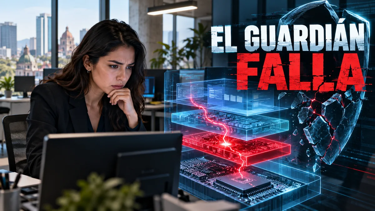 Portada editorial EL GUARDIÁN FALLA sobre WatchGuard Endpoint Security.